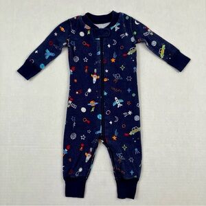 Moon & Back by Hanna Andersson One Piece Zipper Footless Sleeper Romper